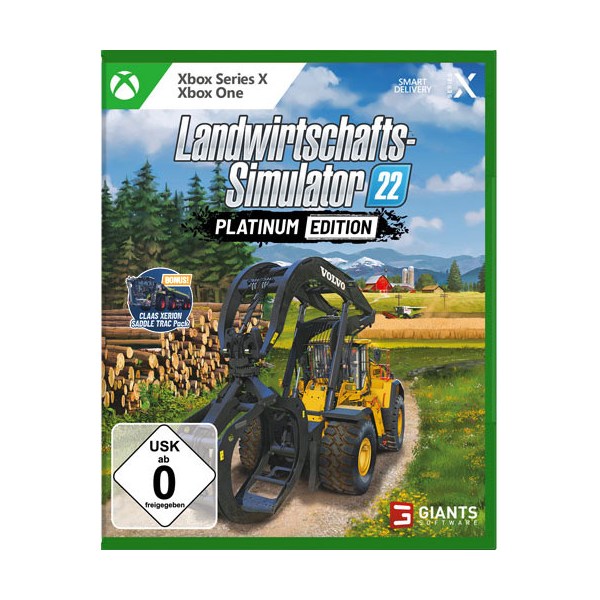 Landwirtschafts-Simulator 22  XBSX  Platinum - Astragon  - (XBOX Series X Software / Simulation)