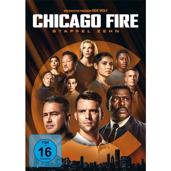 Chicago Fire - Staffel 10 (DVD) 5Disc Die komplette zehnte Staffel - Universal Picture  - (DVD Video / TV-Serie)