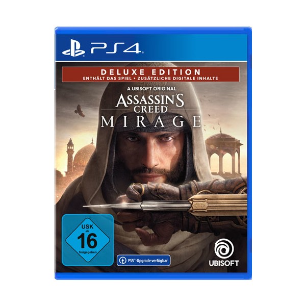 AC  Mirage  PS-4  Deluxe Assassins Creed Mirage - Ubi Soft  - (SONY® PS4 / Action/Adventure)