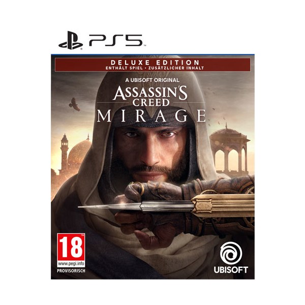 AC  Mirage  PS-5  Deluxe  AT Assassins Creed Mirage - Ubi Soft  - (SONY® PS5 / Action/Adventure)