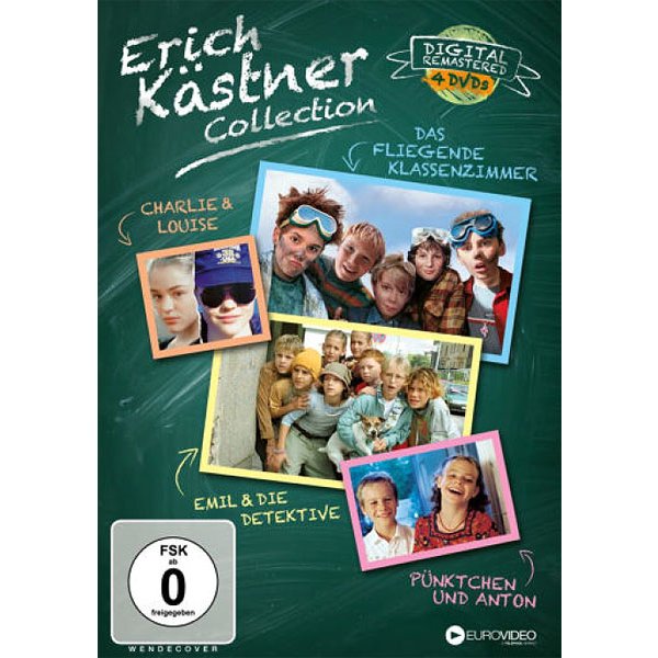 Erich Kästner Collection (DVD) 4Disc Min: 420/DD5.1/WS - EuroVideo  - (DVD Video / Family)