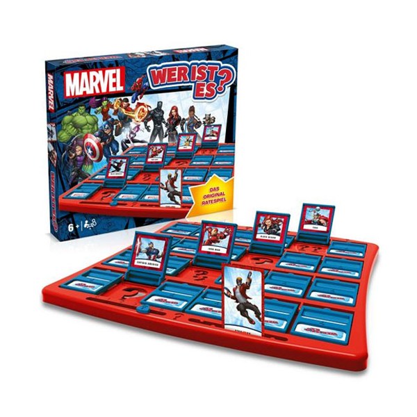 Merc Brettspiel Wer ist es? Marvel - Diverse  - (Spielwaren / Merch Brett-/Kartenspiele, Puzzle)