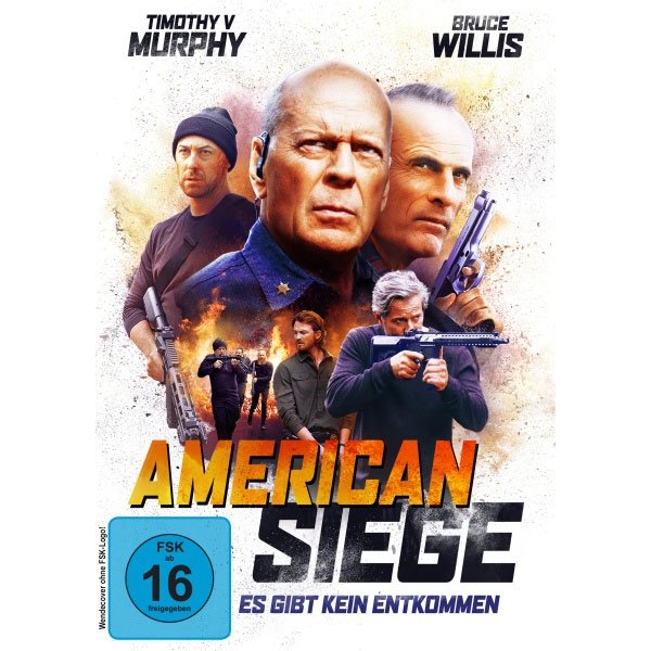 American Siege - Es gibt kein Entkommen (DVD)  Min: 90/DD5.1/WS - Koch Media  - (DVD Video / Action)