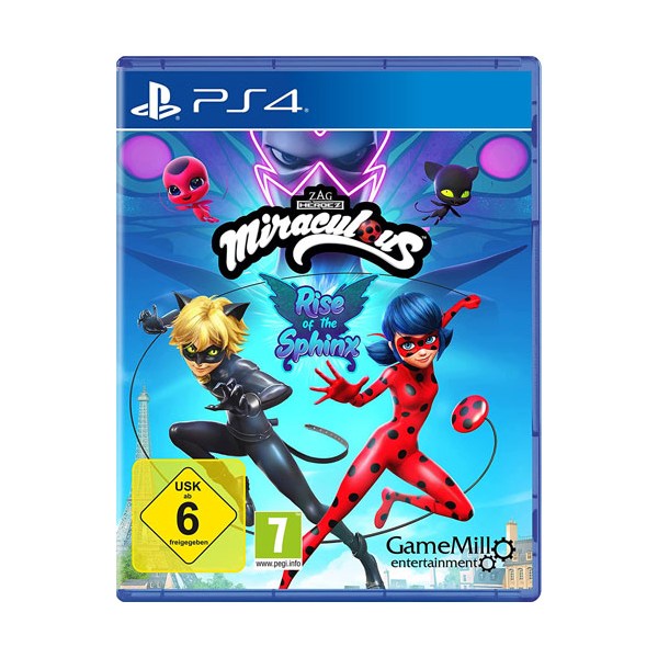 Miraculous - Rise of the Sphinx  PS-4 - NBG  - (SONY® PS4 / Action/Adventure)