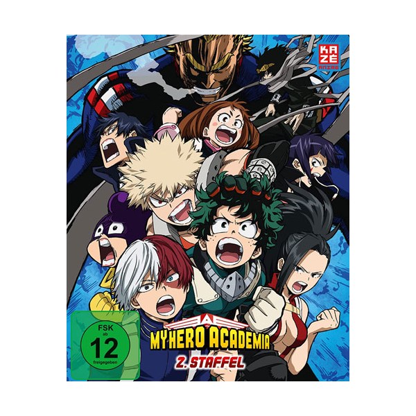 My Hero Academia - Staffel 2 (BR) 5Disc  Gesamtausgabe 01-38 - AV-Vision  - (Blu-ray Video / Zeichentr.)