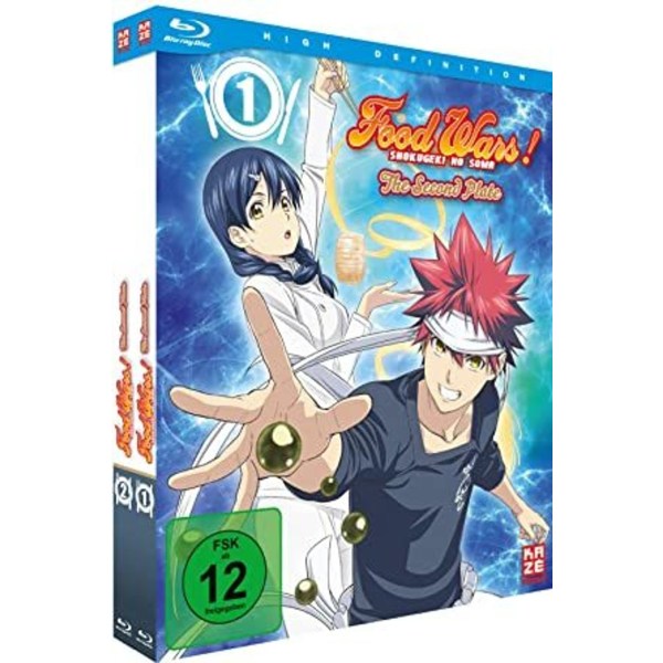 Food Wars! The Second Plate Staffel 2 Vol. 1-2 (Gesamtausgabe) (Blu-ray) -   - (Blu-ray Video / Sonstige / unsortiert)