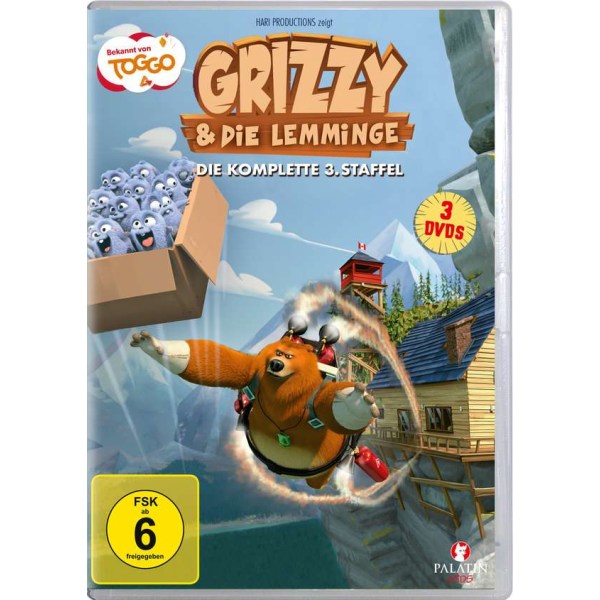 Grizzy & die Lemminge Staffel 3 -   - (DVD Video / Sonstige / unsortiert)