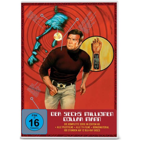 Der Sechs Millionen Dollar Mann (Komplette Serie) (Blu-Ray) - Turbine Medien  - (Blu-ray Video / Action)