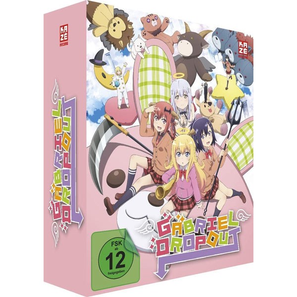 Gabriel DropOut - Gesamtausgabe (DVD)  Vol. 01-03 - AV-Vision  - (DVD Video / Anime)