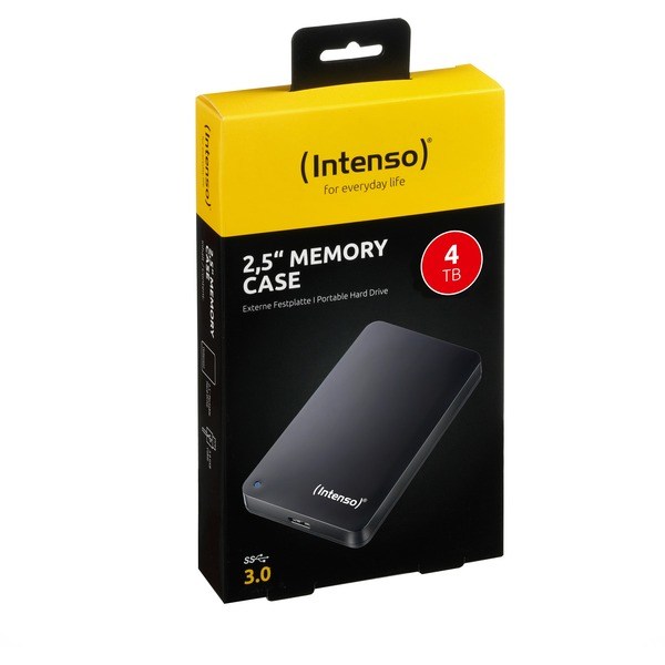 Intenso  4TB Memory Case     2.5" bk U3 - Intenso 6021512 - (PC Zubehoer / Speicher)