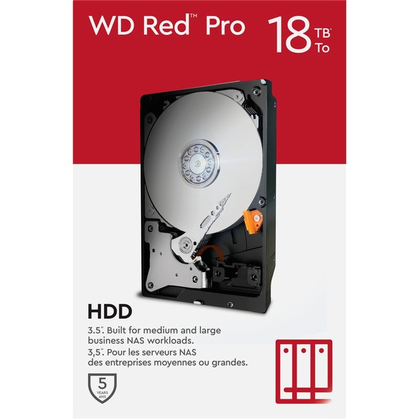 WD    18TB WD181KFGX  Red Pro   7200 SA3 - Western Digital WD181KFGX - (PC Zubehoer / Speicher)