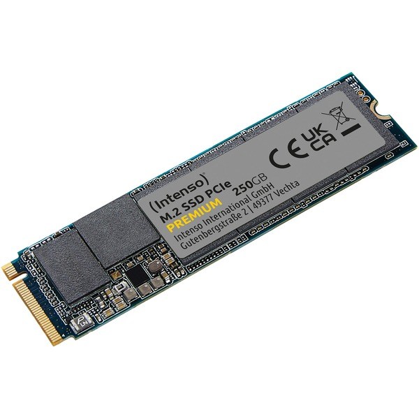 Intenso SSD 250GB Premium      M.2  PCI3 - Intenso 3835440 - (PC Zubehoer / Speicher)