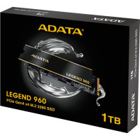 ADATA SSD  1.0TB LEGEND 960     M.2 PCI4  M.2 2280 - ADATA ALEG-960-1TCS - (PC Zubehoer / Speicher)