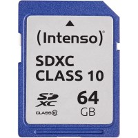 Intenso SD  64GB            Cl10 - Intenso 3411490 - (PC...