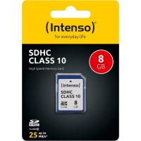 Intenso SD   8GB            Cl10 - Intenso 3411460 - (PC...