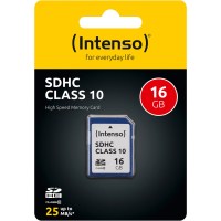 Intenso SD  16GB            Cl10 - Intenso 3411470 - (PC...