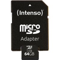 Intenso microSD  64GB            CL10 - Intenso 3413490 -...