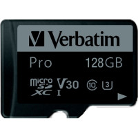 microSD Pro 64GB       Cl10 SDHC     VER - Verbatim 47042 - (PC Zubehoer / Speicher)