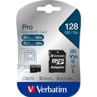 microSD Pro 64GB       Cl10 SDHC     VER - Verbatim 47042 - (PC Zubehoer / Speicher)