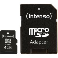 Intenso microSD   4GB            CL10 - Intenso 3413450 -...