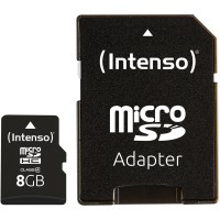 Intenso microSD   8GB            CL4 - Intenso 3403460 -...