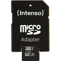 Intenso microSD  32GB UHS-I Prem CL10 - Intenso 3423480 -...