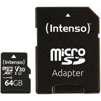 Intenso microSD  64GB UHS-I Prof CL10 - Intenso 3433490 -...