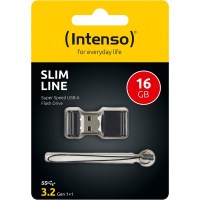 Intenso USB  16GB SLIM LINE       bk 3.0  Interface USB...