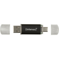 Intenso USB  32GB TWIST LINE      bk 3.0  Interface USB 3.2 Gen 1 USB-C und USB-A - Intenso 3539480 - (PC Zubehoer / Speicher)