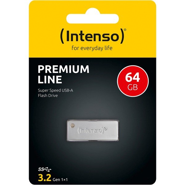 Intenso USB  64GB PREMIUM LINE    si 3.0  Interface USB 3.2 Gen 1 - Intenso 3534490 - (PC Zubehoer / Speicher)