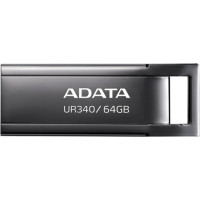 ADATA USB   64GB  UR340    bk   3.2  Interface USB 3.2 Gen 1 - ADATA AROY-UR340-64GBK - (PC Zubehoer / Speicher)