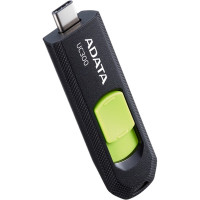 ADATA USB   64GB  UC300    bkgn 3.2  USB Typ C Interface USB 3.2 Gen 1 - ADATA ACHO-UC300-64G-RBK/GN - (PC Zubehoer / Speicher)