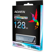 ADATA USB  128GB  UE800    si   3.2  USB Typ C Interface USB 3.2 Gen 2 - ADATA AELI-UE800-128G-CSG - (PC Zubehoer / Speicher)