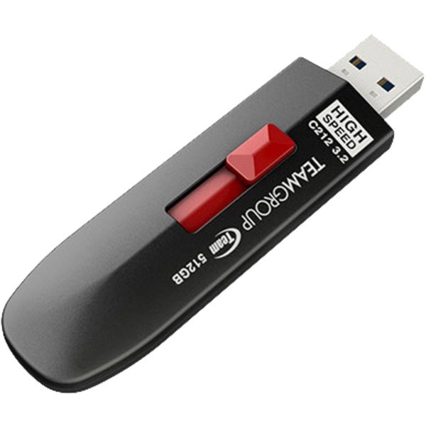 USB   1TB 600/500 C212       U3.2 bk TEM - Team Group TC21231TBB01 - (PC Zubehoer / Speicher)