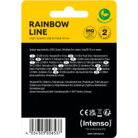 Intenso USB   8GB RAINBOW LINE    gr 2.0 - Intenso 3502460 - (PC Zubehoer / Speicher)