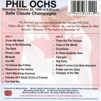 Phil Ochs - Live In Montreal 10/22/66 -   - (CD / L)