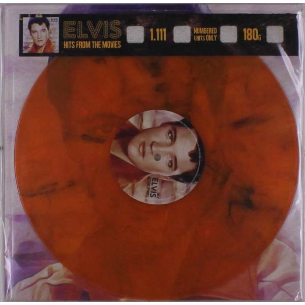 Elvis Presley (1935-1977) - Hits From The Movies (180g) (Limited Numbered Edition) (Orange Marbled Vinyl) -   - (Vinyl / Rock (Vinyl))