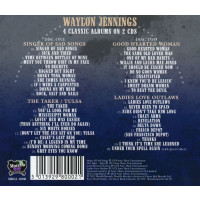 Waylon Jennings - 4 Classic Albums On 2 CDs -   - (CD / Titel: Q-Z)