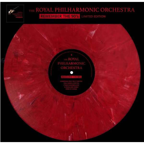 Royal Philharmonic Orchestra - Remember The 90s (180g) (Limited Edition) (Red Marbled Vinyl) -   - (Vinyl / Pop (Vinyl))