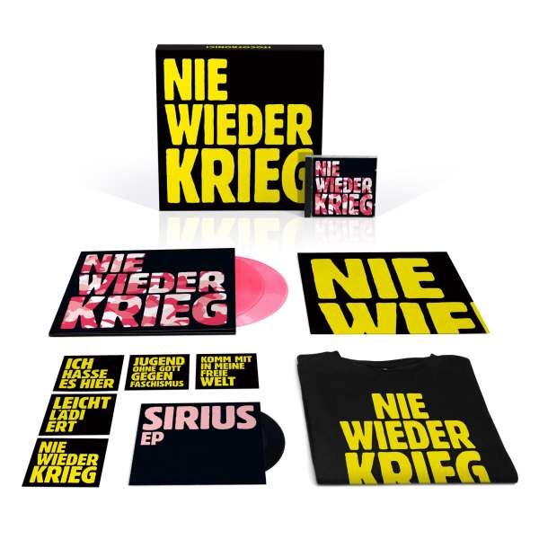 Tocotronic - Nie wieder Krieg (180g) (limitierte Fanbox) (farbiges Vinyl) - Vertigo Berlin  - (LP / N)