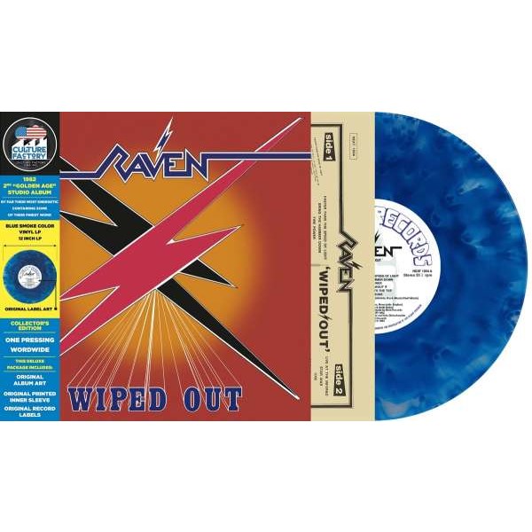 Raven - Wiped Out (Deluxe Edition) (Orange & Blue Smoke Vinyl) -   - (Vinyl / Rock (Vinyl))