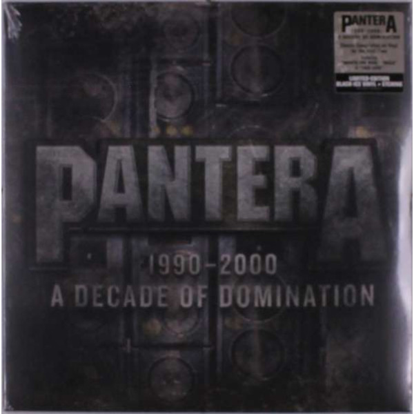 Pantera - 1990-2000: A Decade Of Domination (Limited Edition) (Black-Ice Vinyl) -   - (Vinyl / Rock (Vinyl))