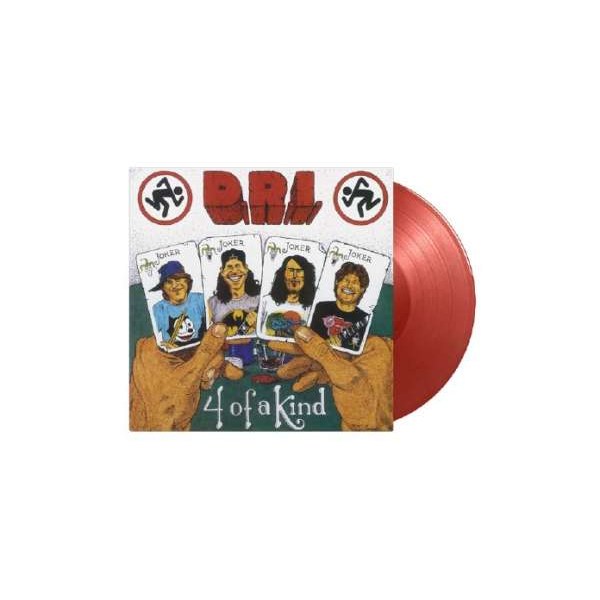 D.R.I. - Four Of A Kind (180g) (Limited Numbered Edition) (Red & Black Marbled Vinyl) -   - (Vinyl / Rock (Vinyl))