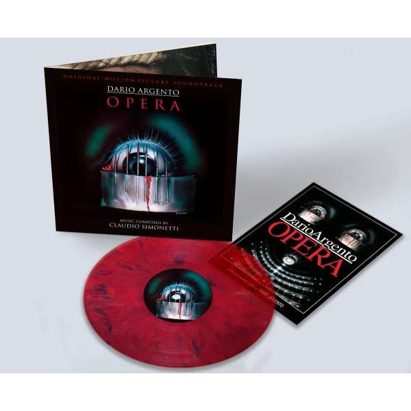 Claudio Simonetti - Dario Argentos Opera Soundtrack (Limited 35th Anniversary Deluxe Edition) (Red Blood Marbled Vinyl) -   - (LP / D)