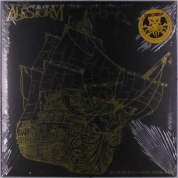 Alestorm - Sunset On The Golden Age (Limited Special Edition) (Black/Gold Splatter Vinyl) -   - (Vinyl / Pop (Vinyl))