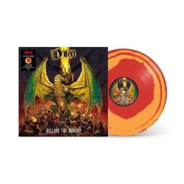 Dio - Killing The Dragon (Limited 20th Anniversary Edition) (Red & Orange Swirl Vinyl) -   - (Vinyl / Pop (Vinyl))