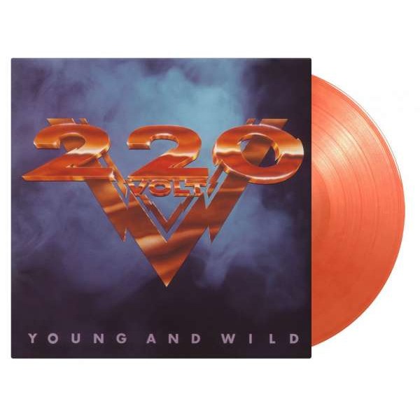 220 Volt - Young And Wild (180g) (Limited Numbered Edition) (Crystal Clear, Gold & Red Marbled Vinyl) -   - (LP / Y)