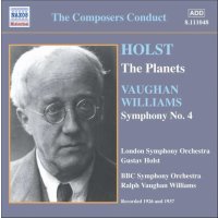 Gustav Holst (1874-1934): Die Planeten/Sinfonie 4 -   -...