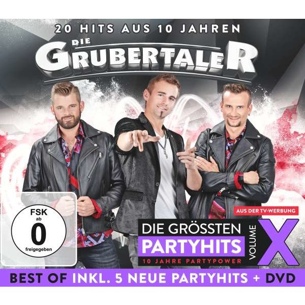 Die Grubertaler: Das Beste aus 10 Jahren Party-Vol.10 Deluxe -   - (CD / D)