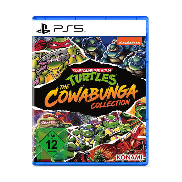 TMNT  Cowabunga Collection  PS-5 Teenage Mutant Ninja Turtles - Konami  - (SONY® PS5 / Action)